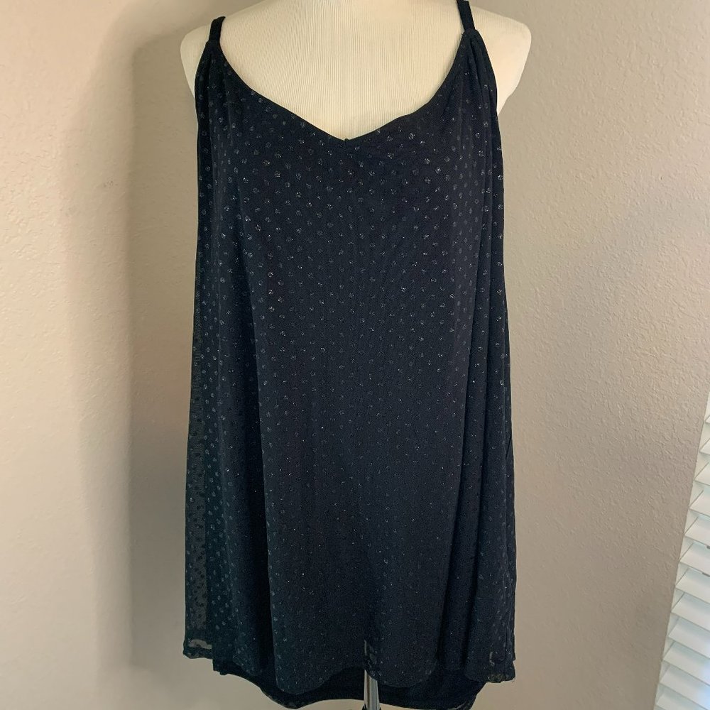 NWT Torrid Sparkle Tank 6X